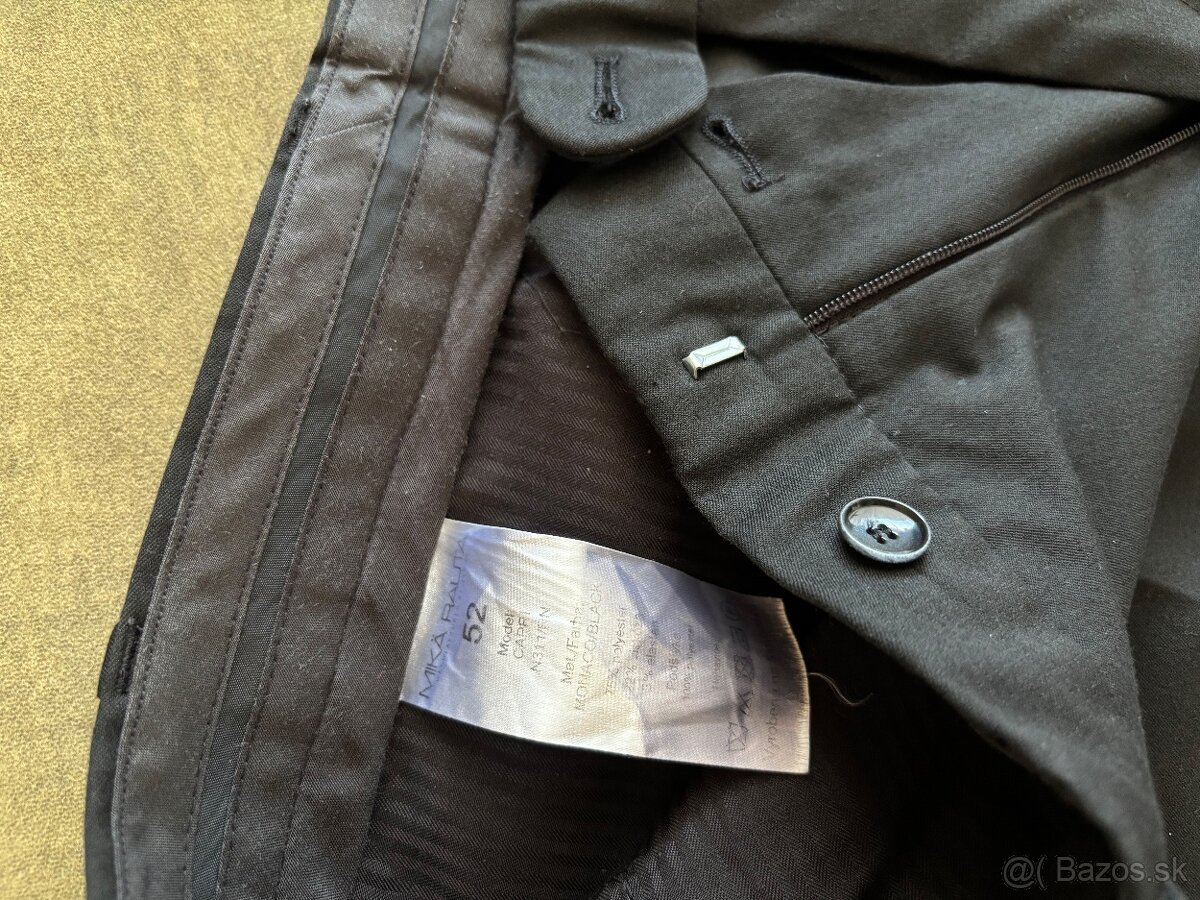 Čierny Oblek Mika Rauta 50 - 9