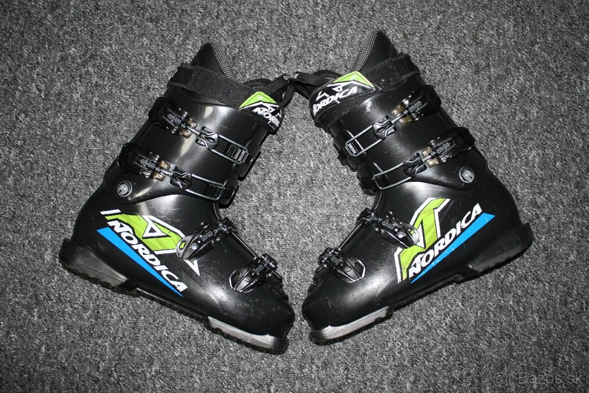 lyže dynastar Agyl 142 cm , lyžaky Nordica - 9