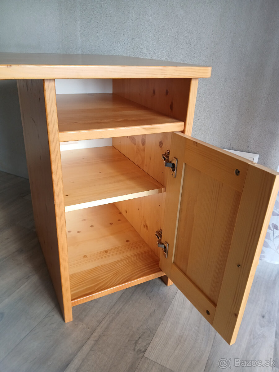 Písací stôl - kvalitný masív - 9