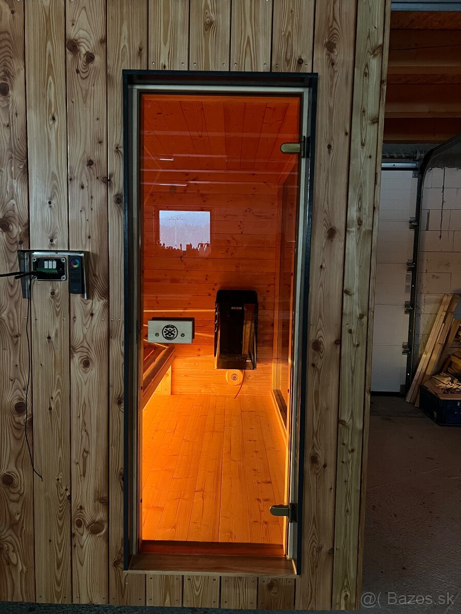 Venkovní finská sauna - 9