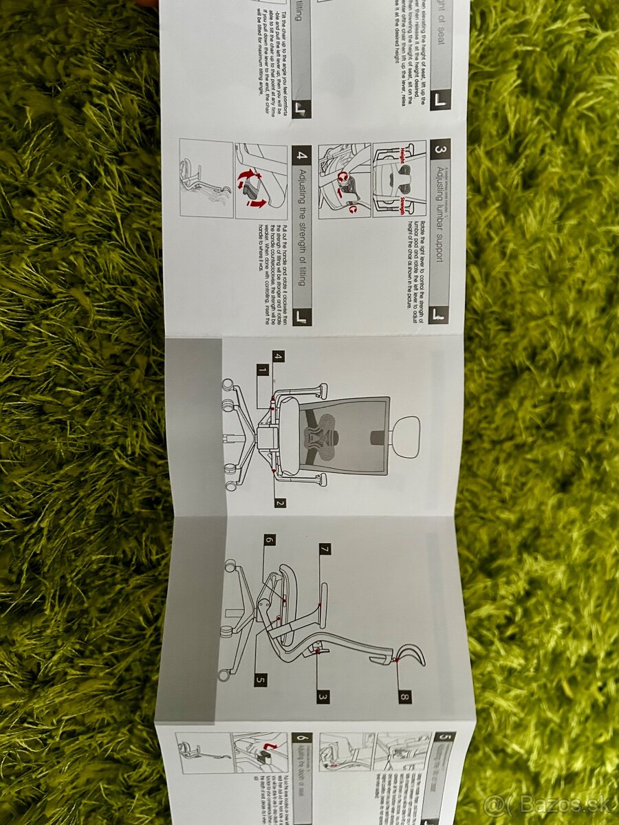 SIDIZ T50 ergonomická kancelárska stolička - 9