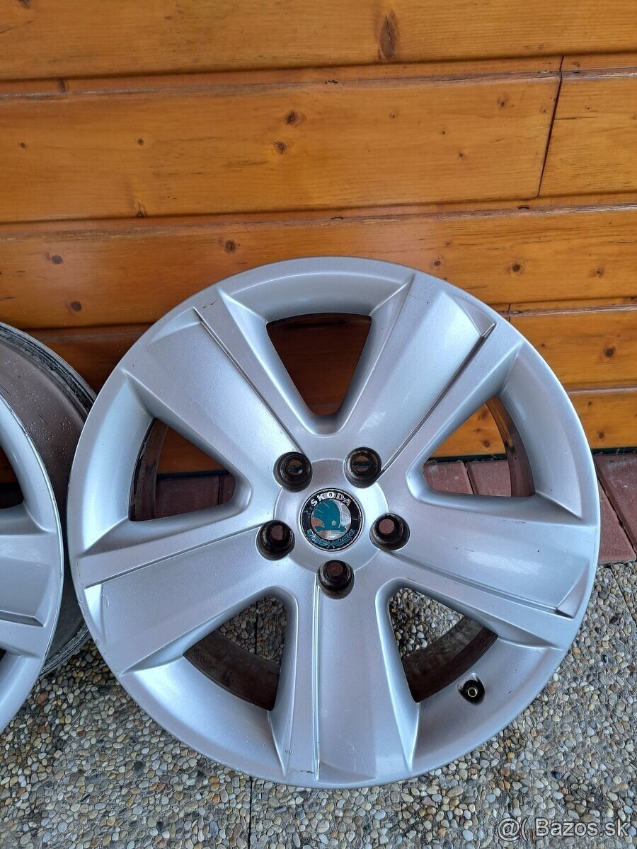 Hliníkové disky 5x112 R17 / škoda,seat,VW,audi... - 9