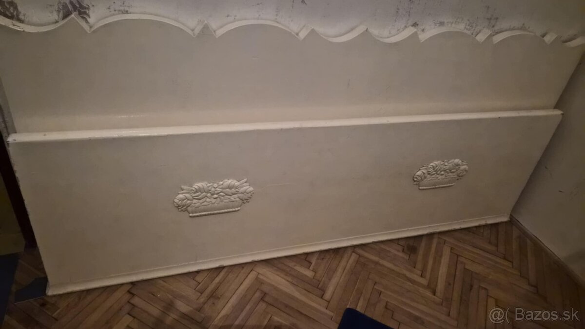 Starožitnostá spálňová zostava biela - 9