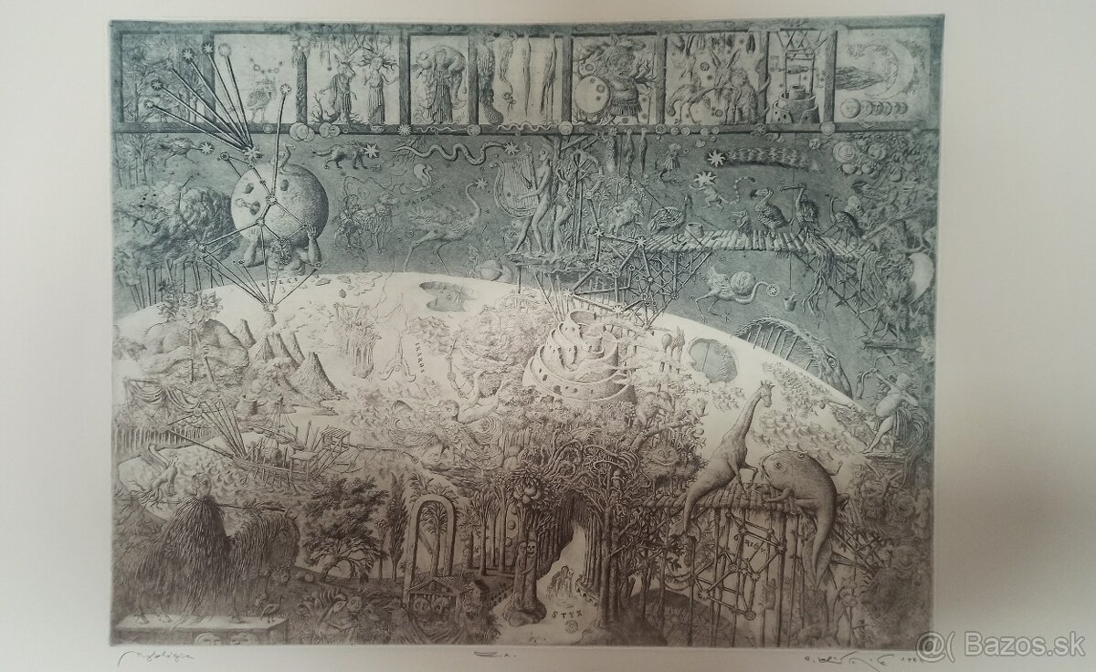 Predám zbierku grafík - Peter Kľúčik - 9