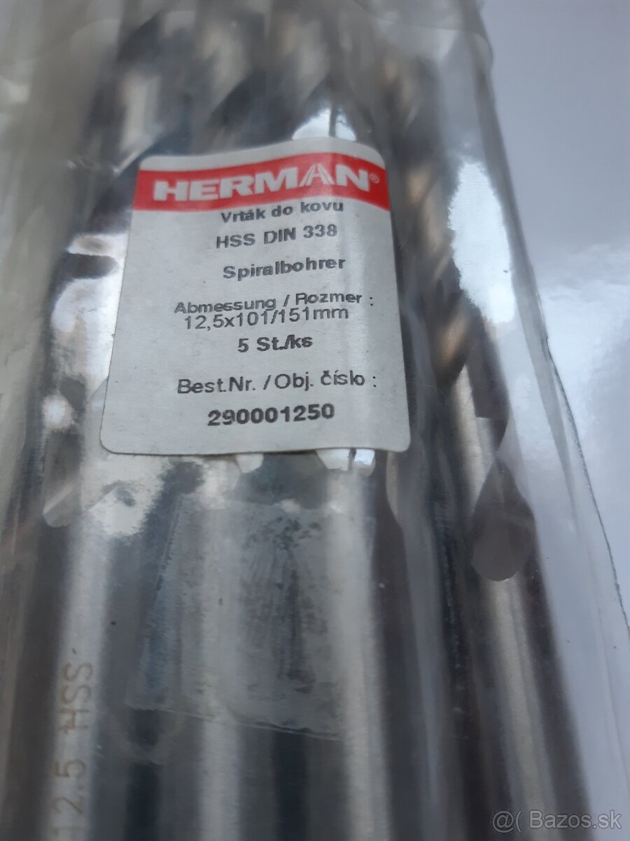 Vŕtaky do kovu Poldi,Herman - 9