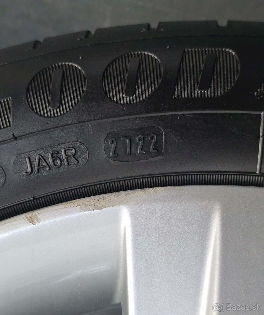 Letná sada 5x112 205/55 R17 Goodyear EfficientGrip DOT2722 - 9