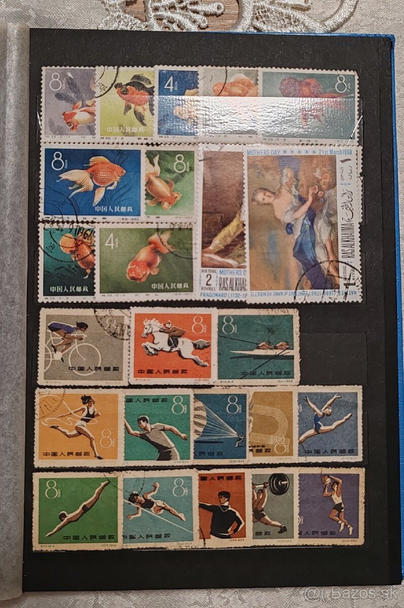 Zbierka poštových známok - 9