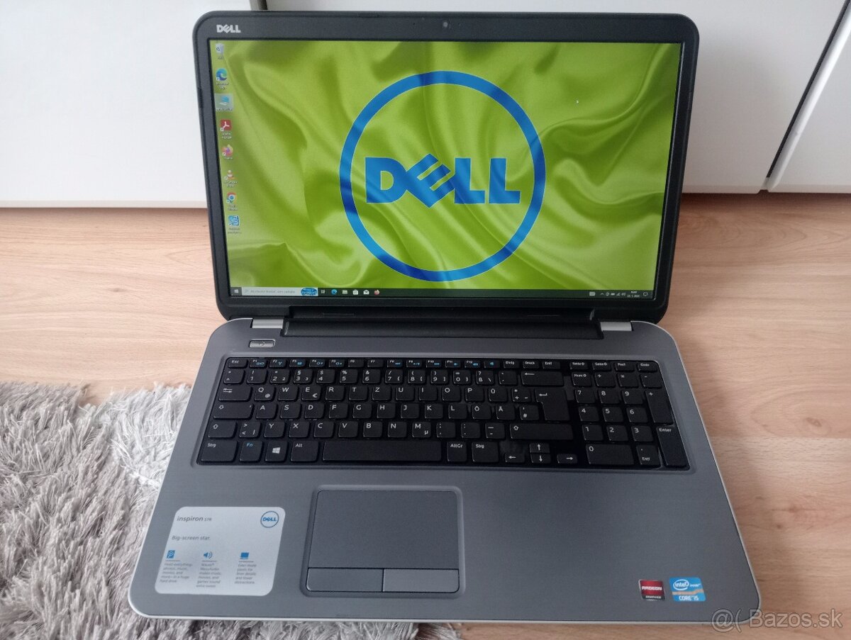 predám 17" ntb DELL / Intel core i5 / 16gb ram / ssd - 9