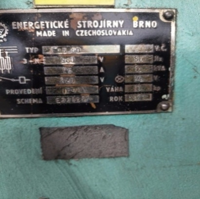 LO 50/2500 ohraňovací lis, rok výroby 1972 - 9