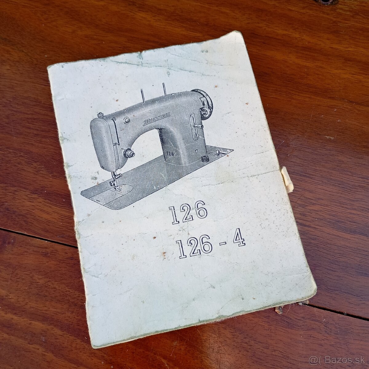 starý šijací stroj Minerva - 9