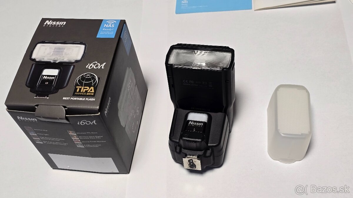 BLESK - Nissin i60A blesk pre FT Olymus, Panasonic Micro 4/3 - 9