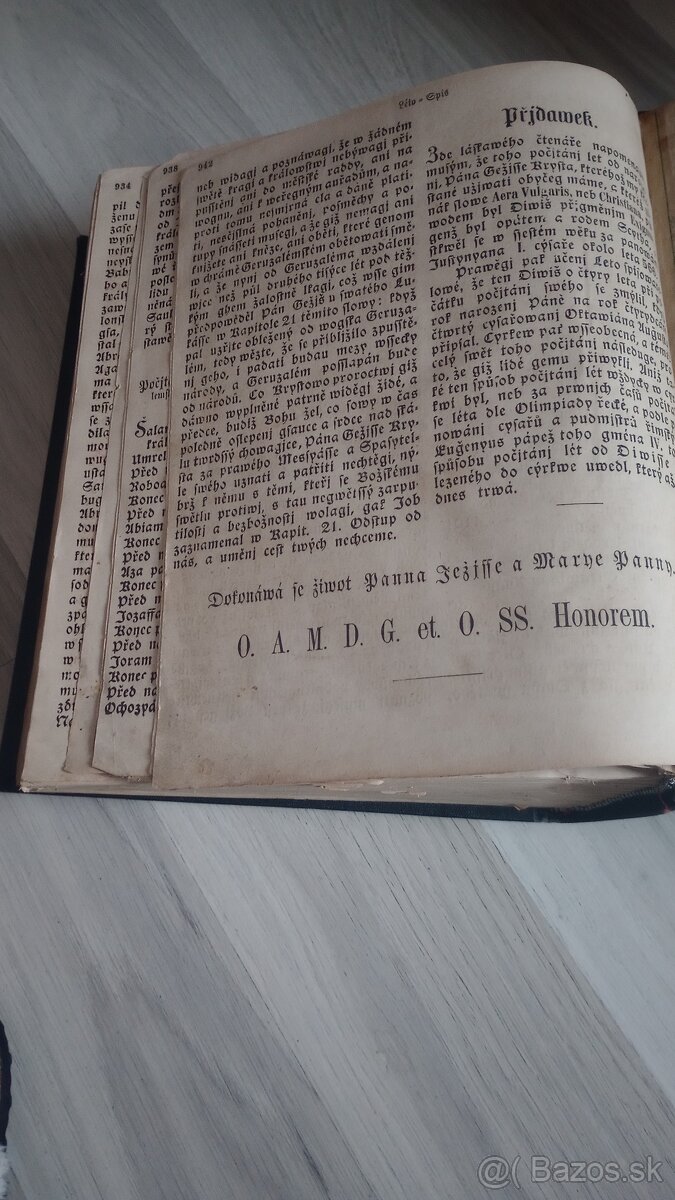 Starožitná biblia z r. 1876 - 9
