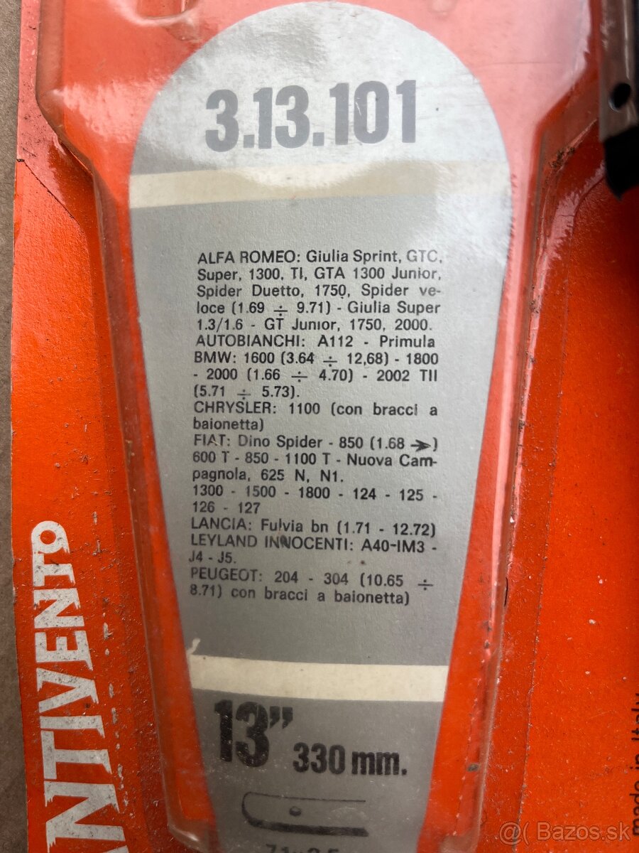 Fiat stierače chrom, 33cm - 9