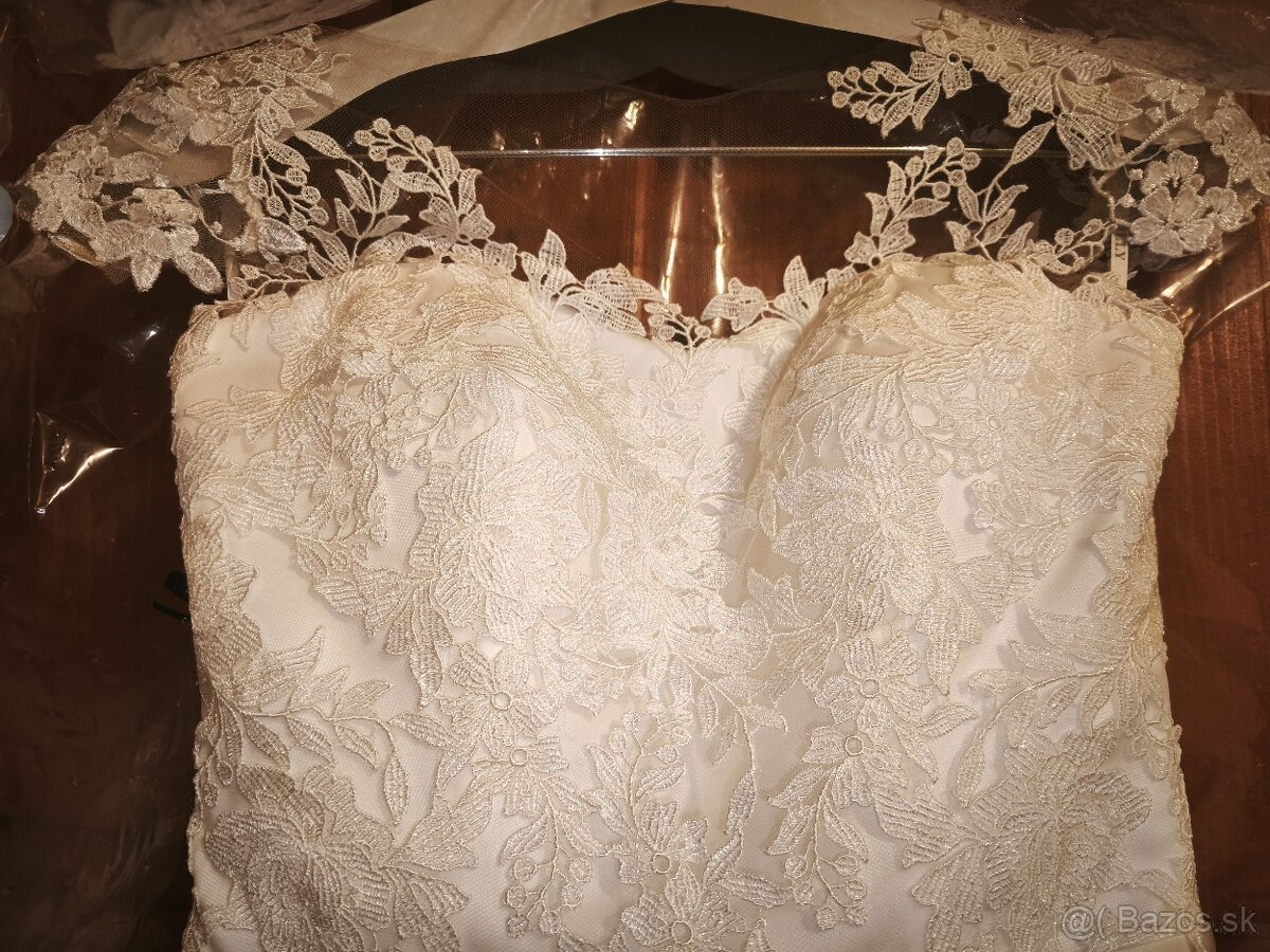 Svadobné šaty 34-40 - 9