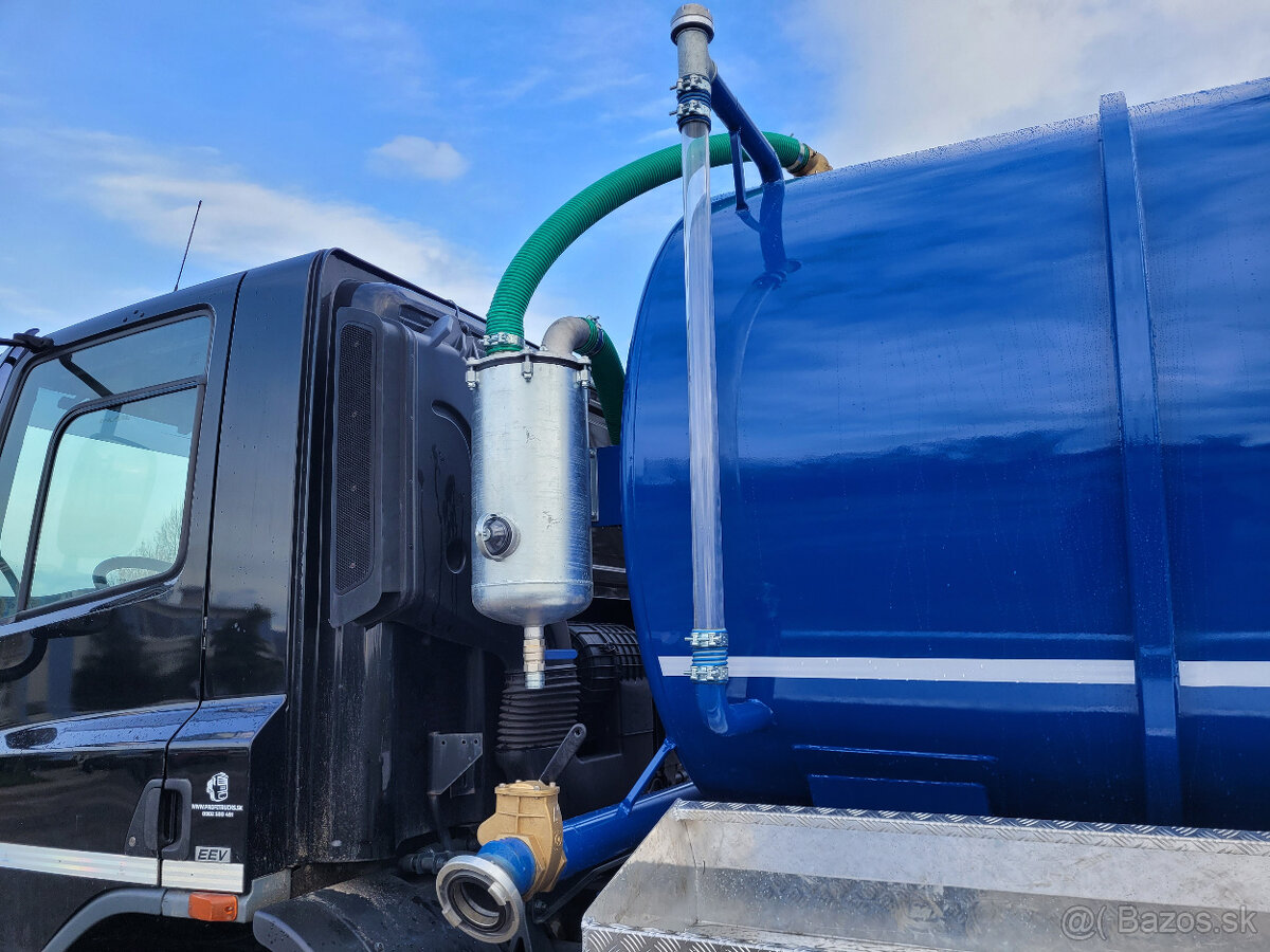 FEKALNE VOZIDLO DAF CF AUTOMAT-NOVA CISTERNA 11500L - 9
