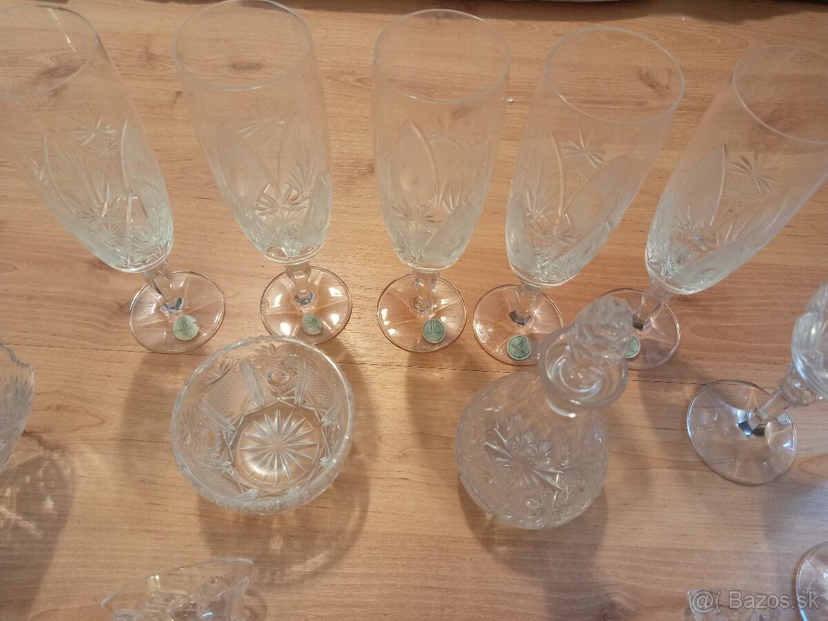 Kryštál pohár atd - 9