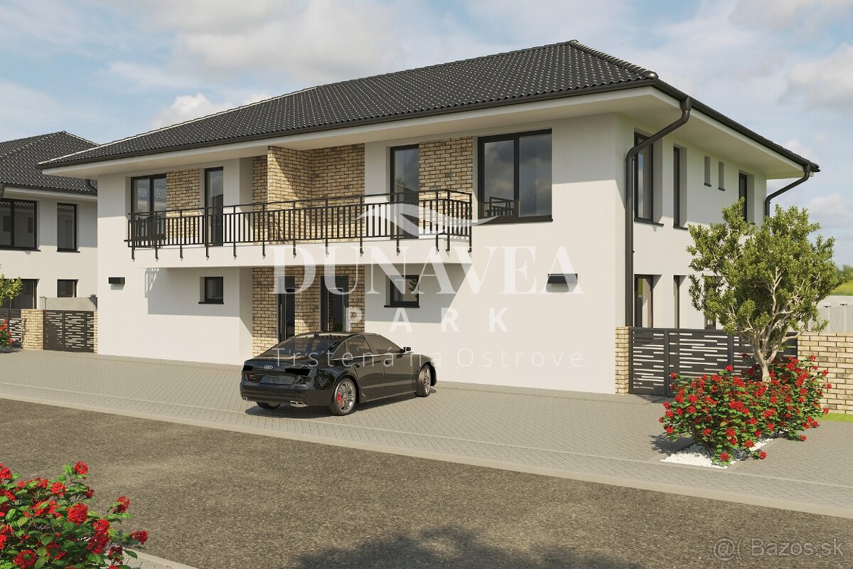 Veľký 3i byt+terasa+záhrada+2xparking,Trstená n/Ostrove,DS - 9