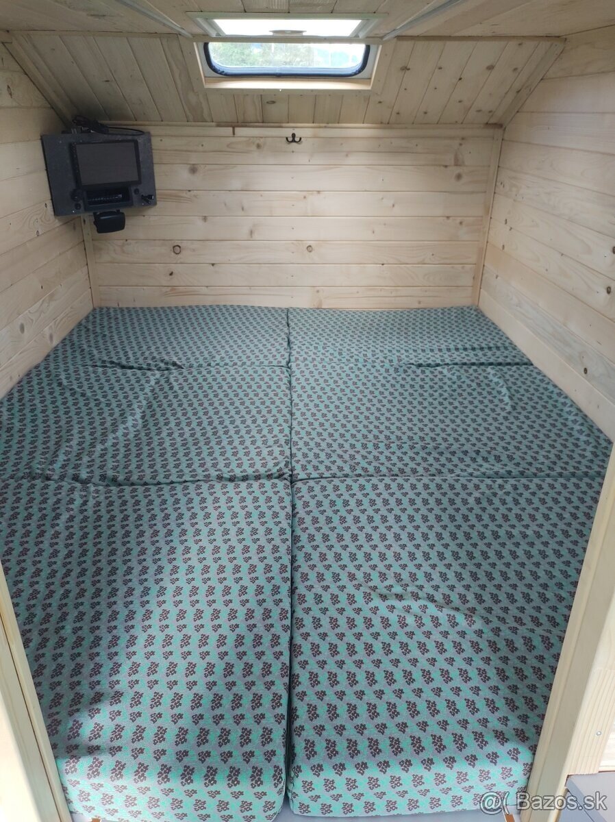 PREDÁM nový minikaravan spolu s prívesným vozíkom (+plachta) - 9