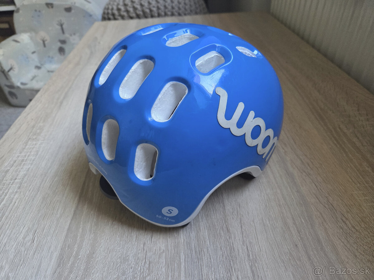 Woom 2 modrý + helma (S) modrá - 9