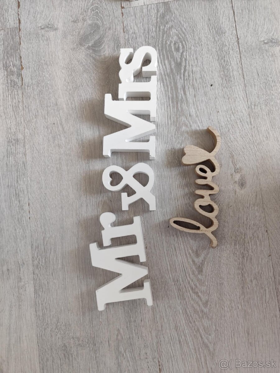 Dekorácie na svadbu/oslavu - 9