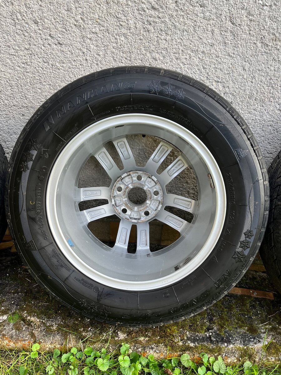 Sada diskov na zimných gumách 5x112 r16 - 9