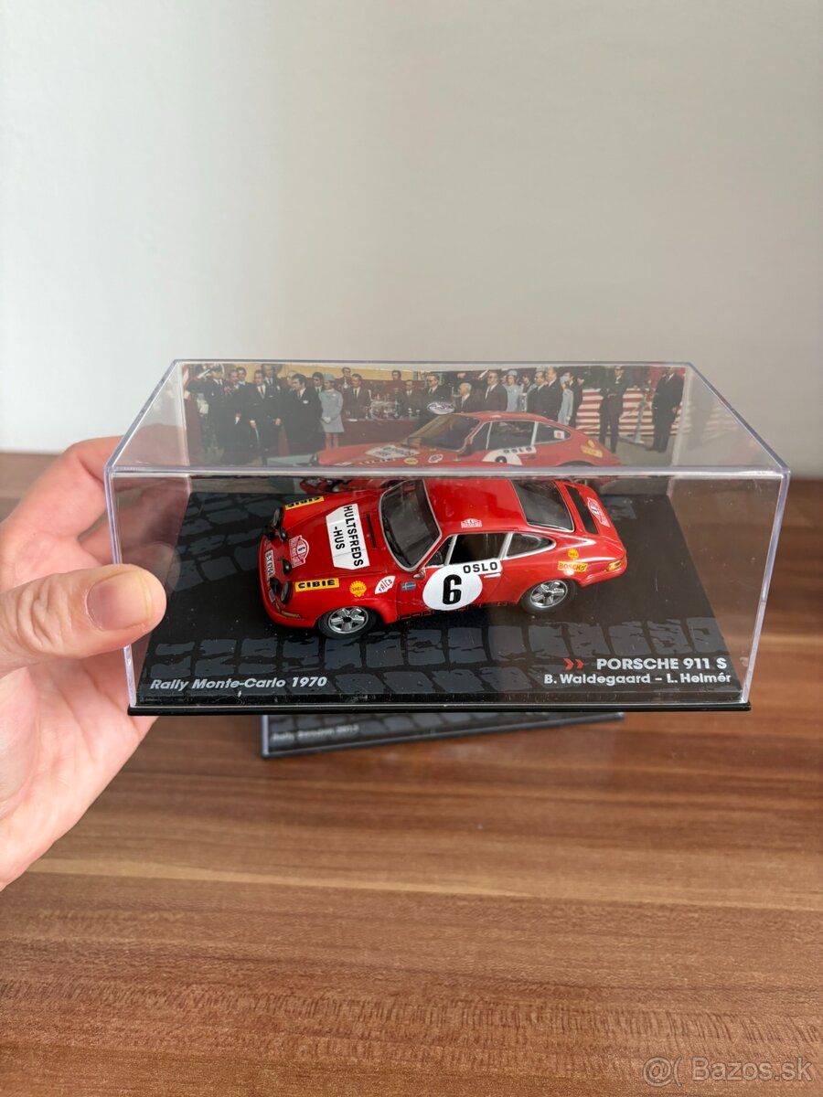 Rally modely v mierke 1:43 - zberateľské - 9