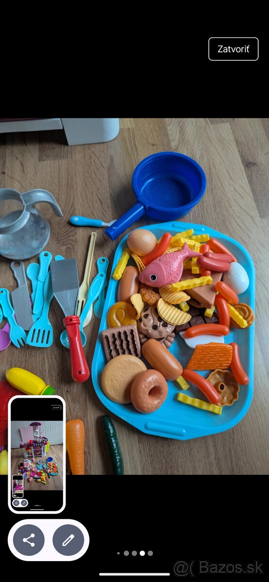 Detska kuchynka s prislusenstvom - 9