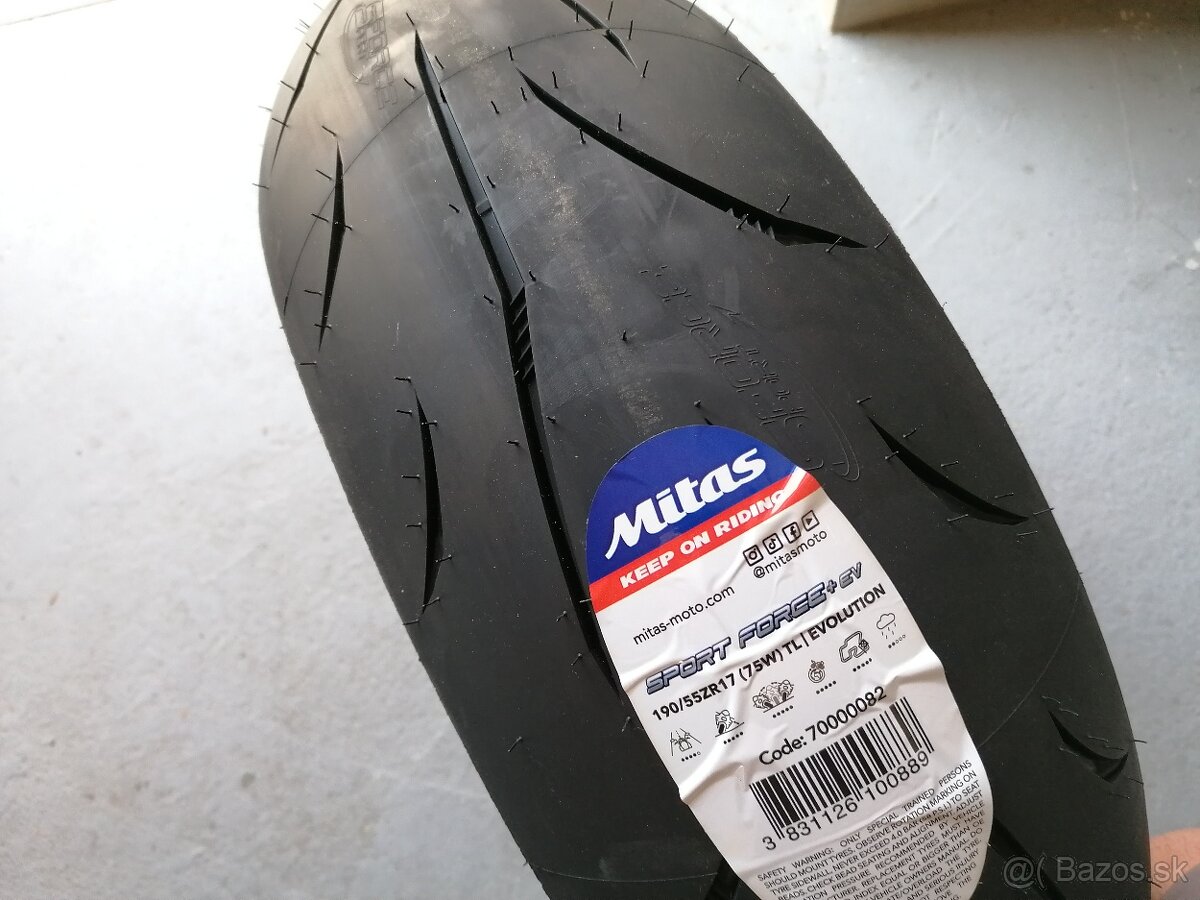 MITAS SportForce+ EV 120 + 180 190 - 9