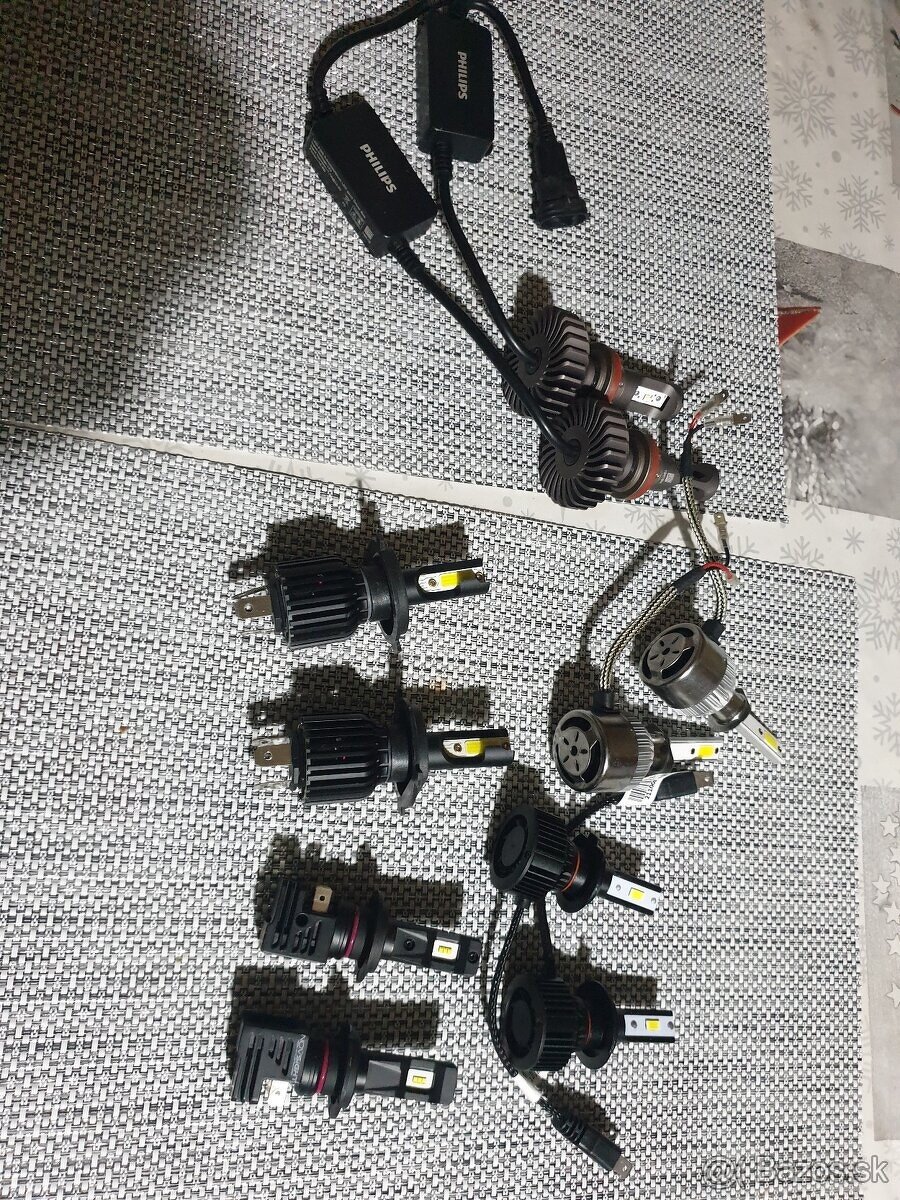 Predam nove led ziarovky H1,H4 H7,H8,H9,H11,H15,H16 HB3,HB4 - 9
