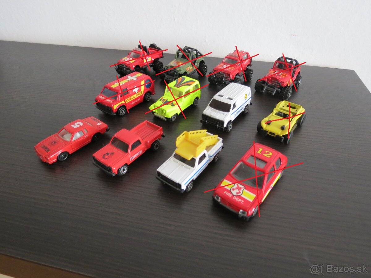 Autíčka staré modely angličáky 80. léta. - 9