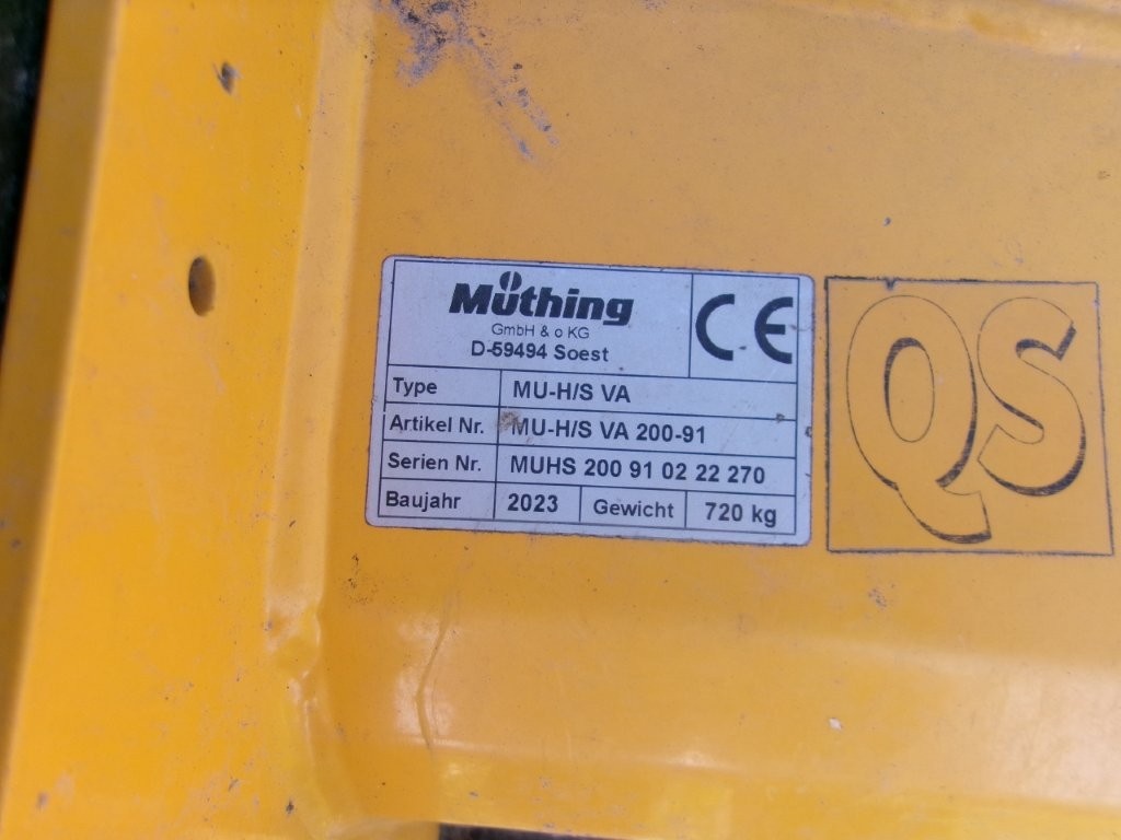 MUTHING Mulčovač - MU-H/S 200 - 9