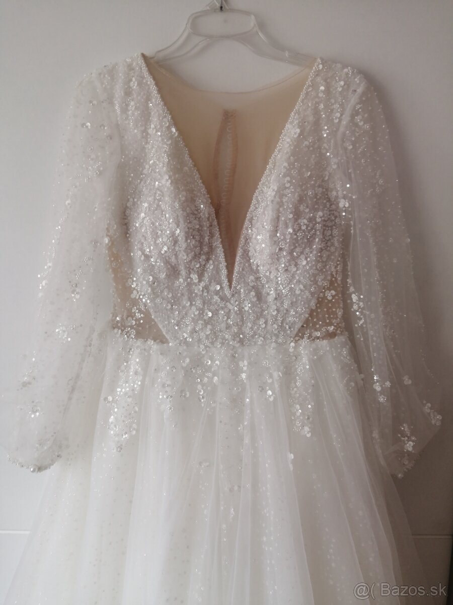 Svadobné šaty M 38 - 9