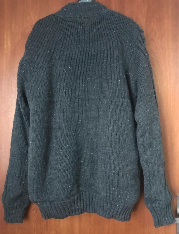 Pánska zateplená vesta na zips, veľkosť L - 9