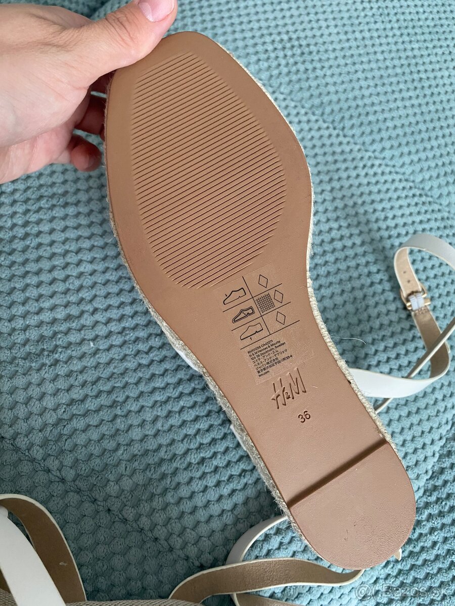 Sandále na platforme zn. H&M - 9