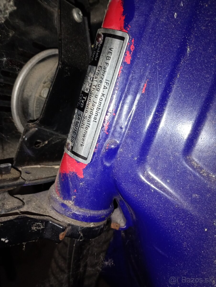 Predám simson sr50 a jawa 250 panelka - 9