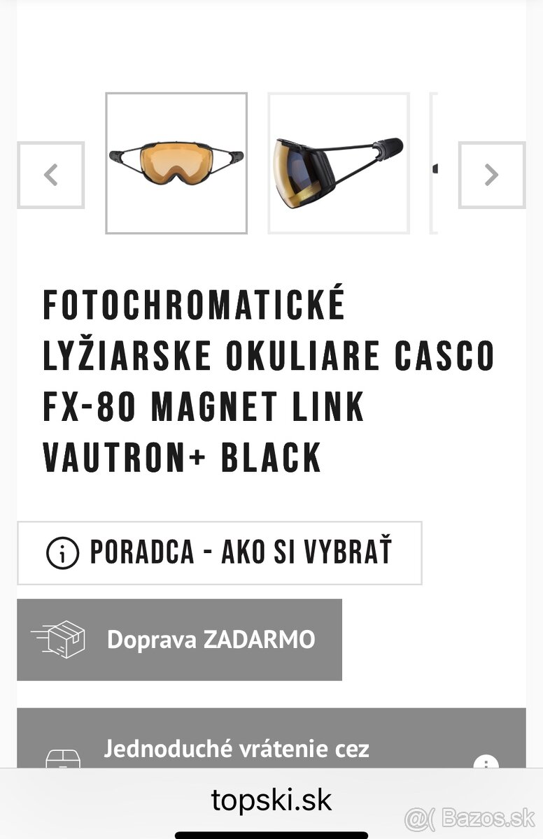 Snowboardova prilba + okuliare. - 9