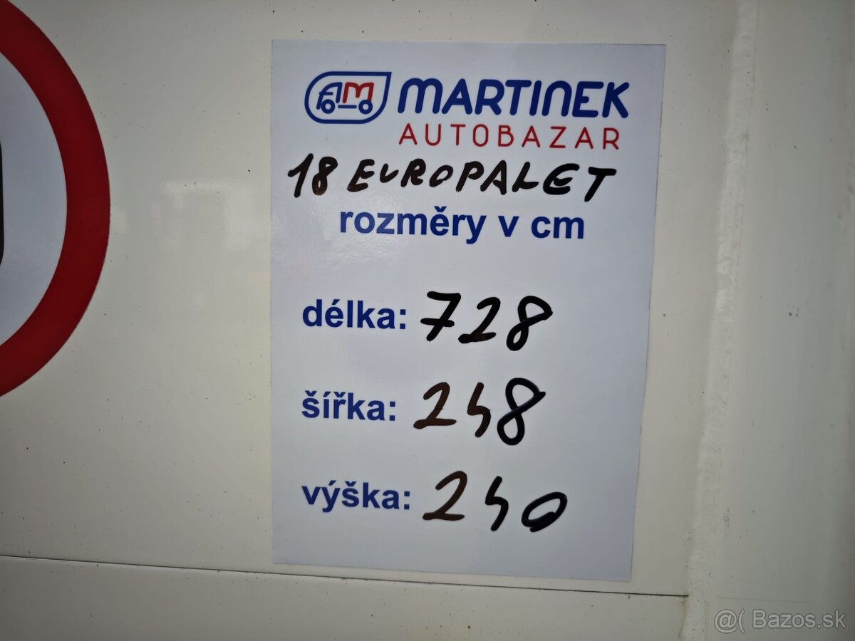 DAF LF 230, 12t, 18 palet, klima + HR čelo - 9