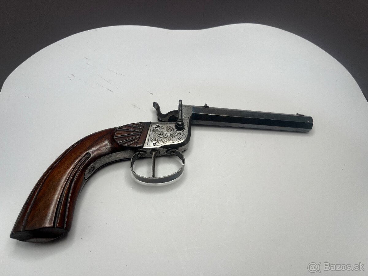 Historická pištoľ Flobert 6mm - 9
