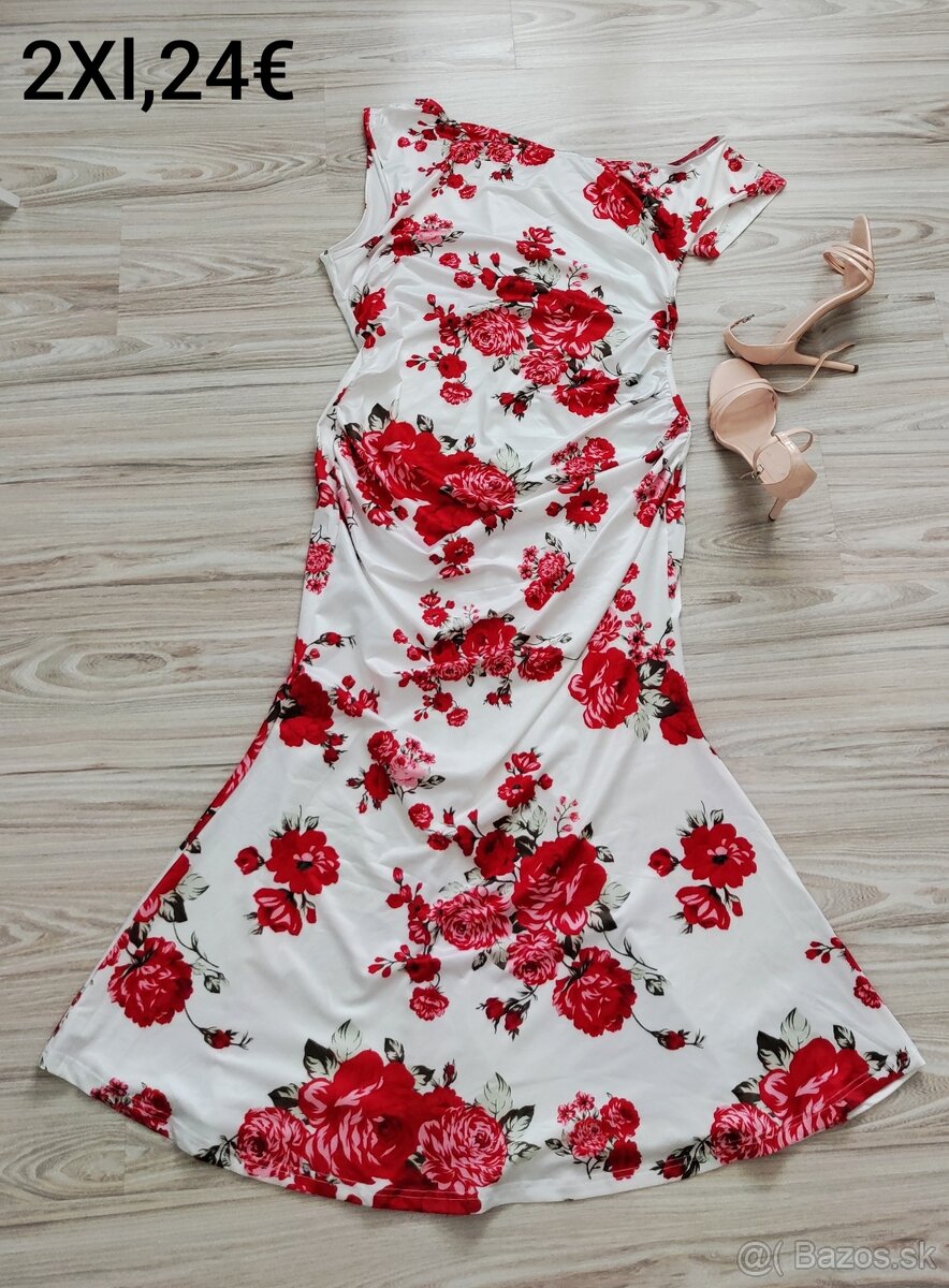 Nádherné spoločenské šaty od Xl - 9