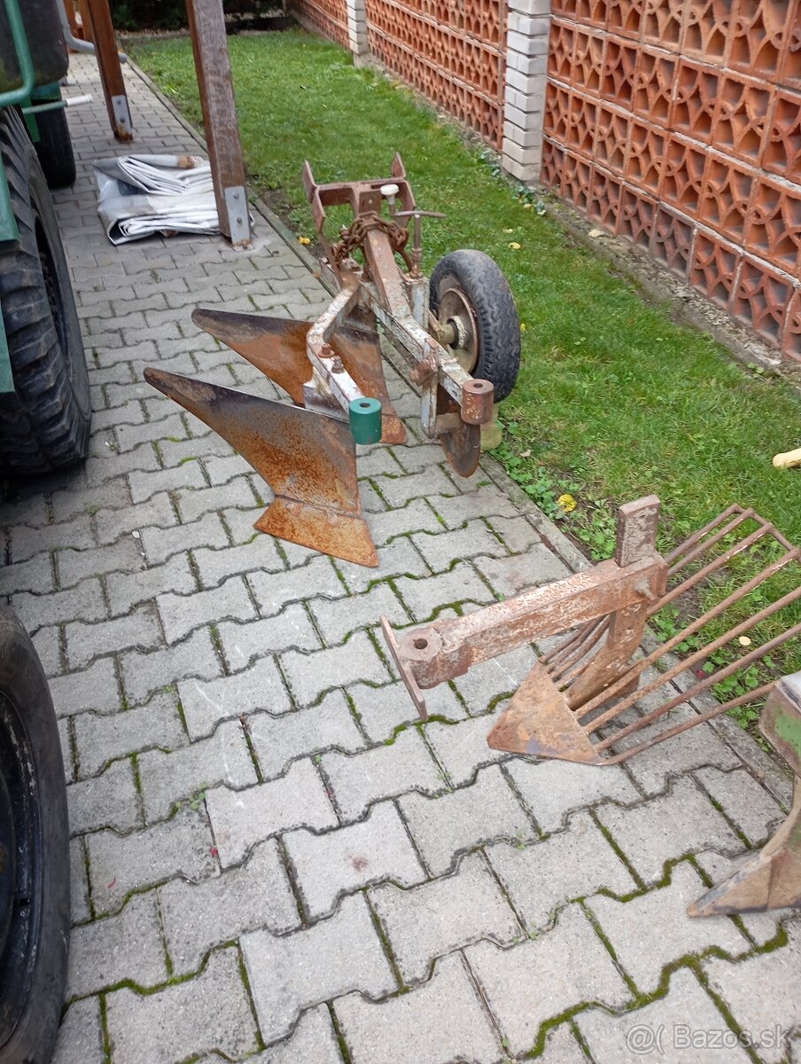 Malotraktor domácej výroby s príslušenstvom - 9