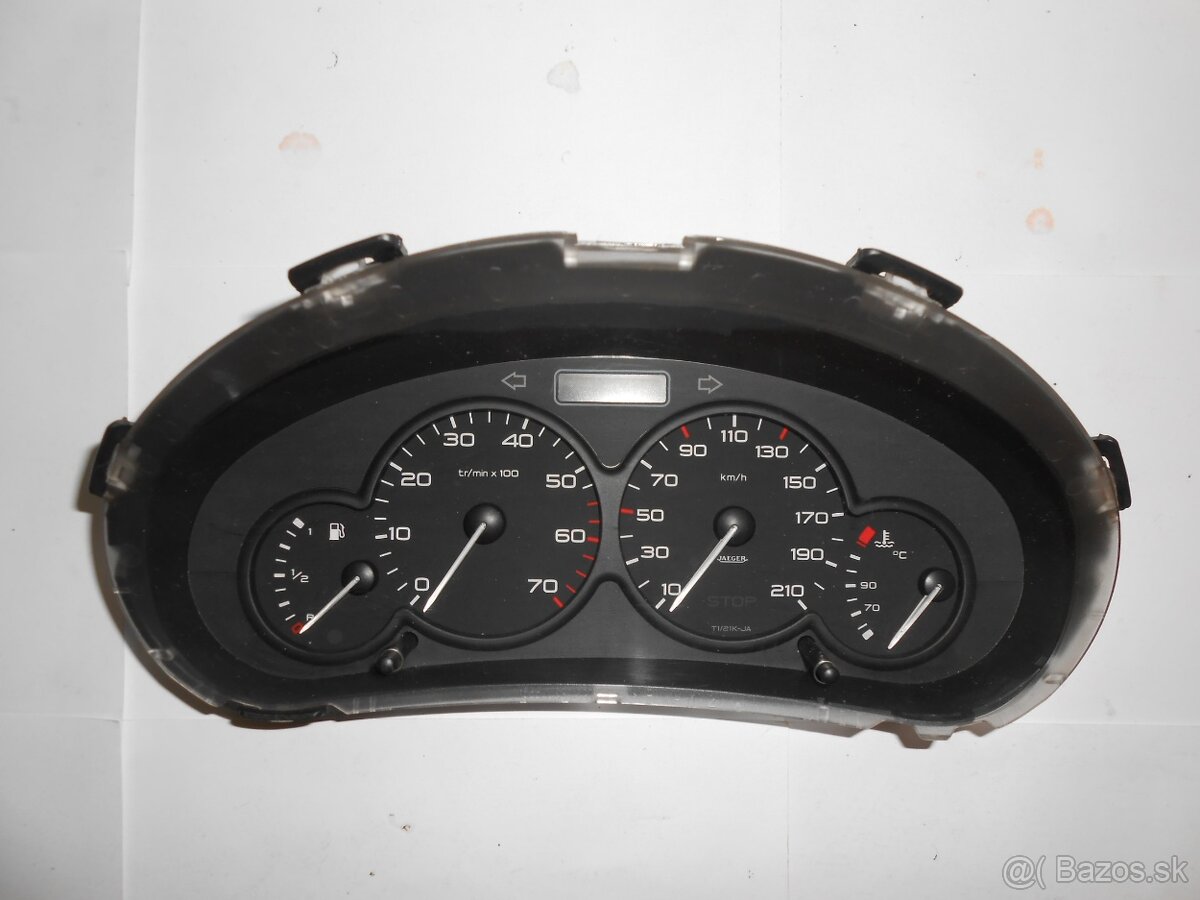 Budiky Peugeot 206 / Citroen Berlingo / čierne aj biele / - 9