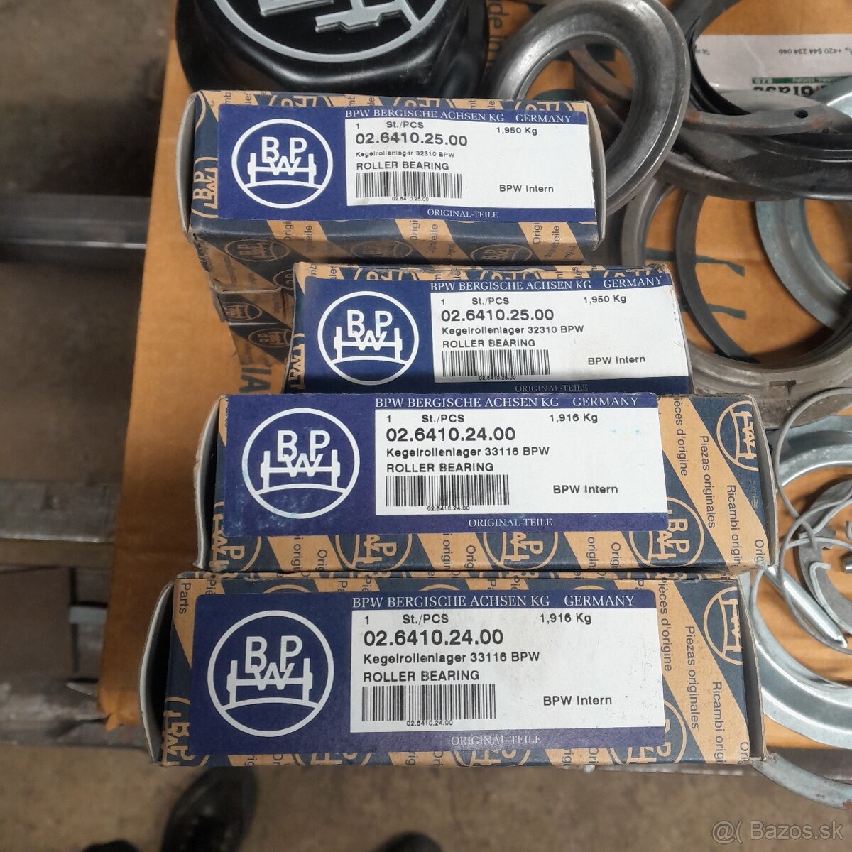 Náhradné diely náboj BPW - 9