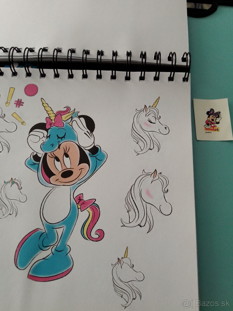 Set Minnie mouse-figúrka"gigantická",taška,pohár,doplnky - 9