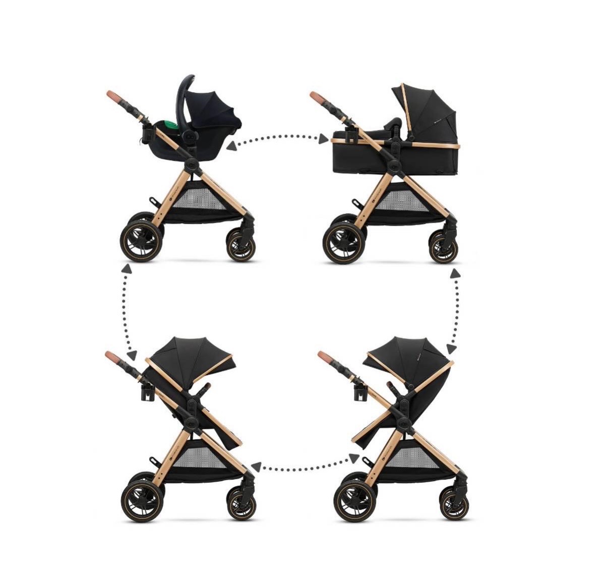 Kinderkraft Esme čierny - nový - 9