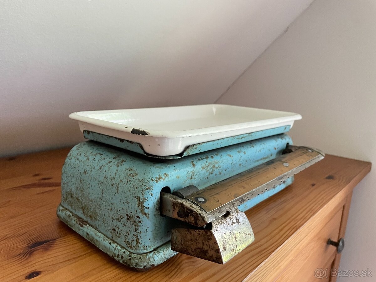 starožitná váha / stará váha - 9