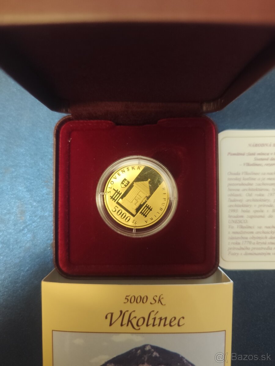 100€ a 5000sk zlaté mince - 9