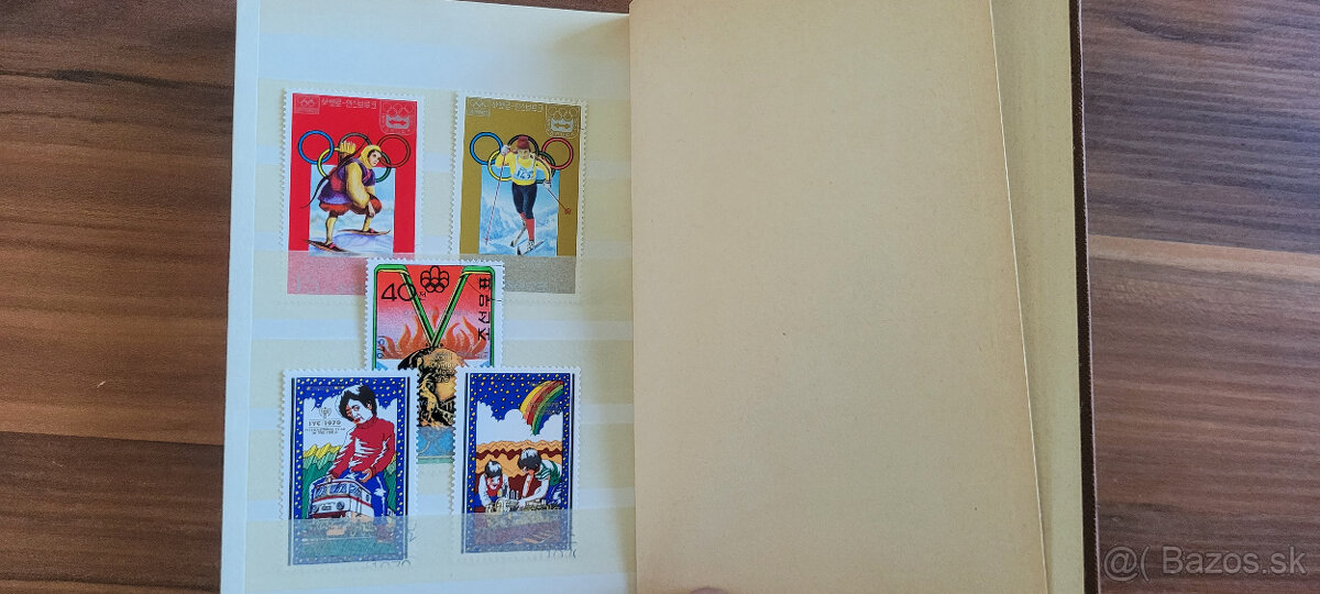 začatá zbierka Severná Kórea v drobnom albume - 9