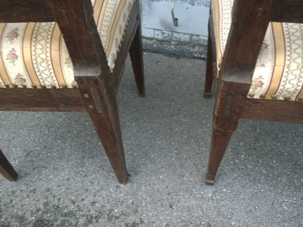 starožitné stoličky 19.té storočie - 9