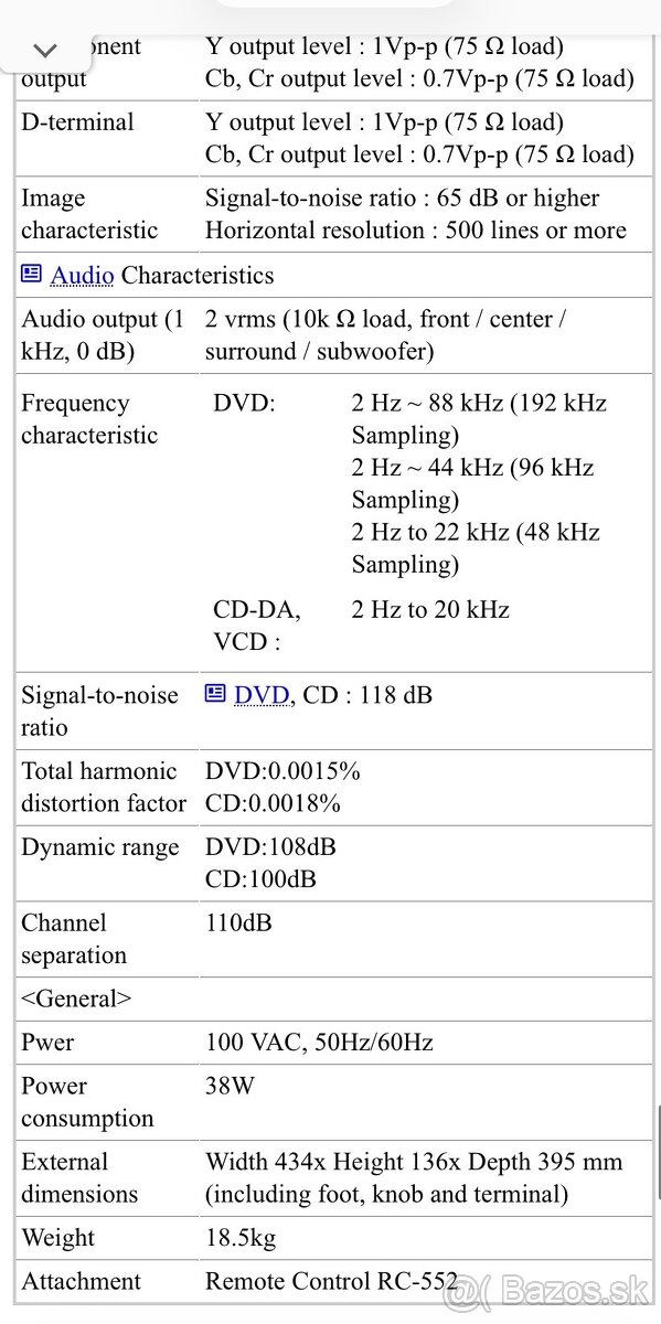 DENON DVD A1 Gold - 9
