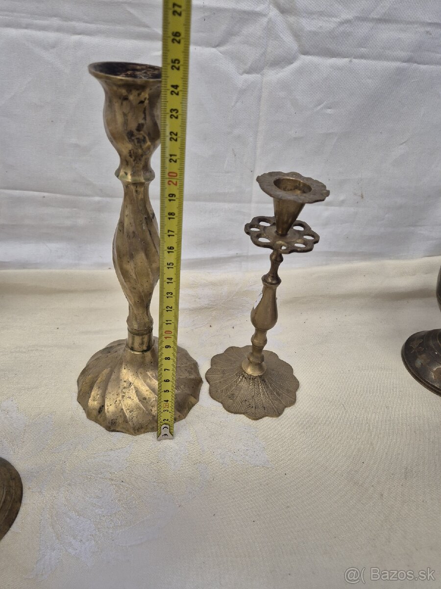 Predam mosadzne vazy a svietniky - 9